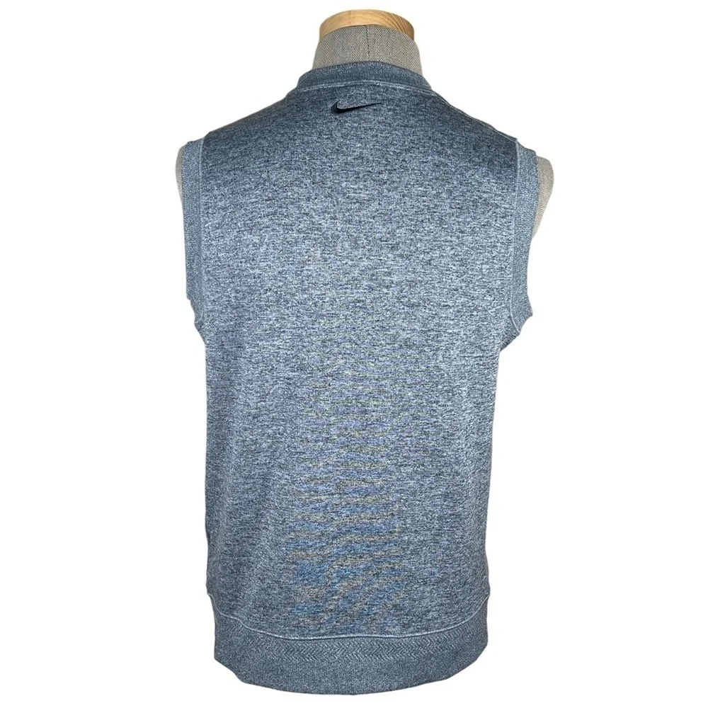 Nike Dri-Fit Men’s Gray Golf Vest With Embroidered Logo For Champions Gate M EUC